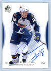 Marian Hossa Signed 2007-08 Sp Authentic  44 Thrashers Beckett Bas Slabbed Auto