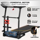 Ksports 16 Inch Wide Foldable Home Treadmill W  Bluetooth   Fitness Tracking App