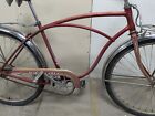 1958 Schwinn Bike Corvette Cruiser Vintage Bicycle W  Rare Rear Rack Usa Retro
