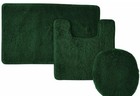 Room Essential 3-pc Bathroom Rug Set - Mat   Contour Rug   Toilet Lid Cover
