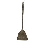 Vintage Hand-forged Wrought Iron Spatula With Loop Handle Utensil Primitive