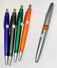 Apple Yum Imac Translucent Ballpoint Pens Set  4 1  - Vintage Nos
