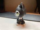 Hasbro Littlest Pet Shop Lps Shorthair Cat Black White Flower Blythe Rare Target