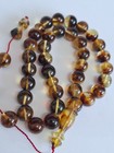       natural Baltic Amber Islamic Prayer 33beads Misbaha Tasbih Rosary 36g 11 5mm      