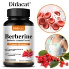 Berberine Hcl Heart Brain Digestive Cholesterol Support Supplement 120