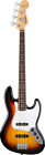 Fender Standard Jazz Bass 4-string Bass Guitar  Laurel Fb  3-color Sunburst