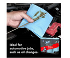 Blue Shop Towel Cleaning Wipes 3-pack   Bundle Of 9 Rolls