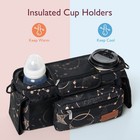 Universal Stroller Organizer With Cup Holders  Large Capacity Baby Bag  Starry S