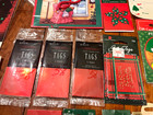 Lot Vintage 1970 s-80 s Hallmark   Seasons Greetings Name Gift Card Tags Unused