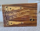 Vintage Carved Wood Honeymoon Miami Beach Deauville Hotel Scrap Book Read New