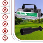 48v 15a Ip67 Golf Cart Battery Charger For Club Car 3-pin Smart Lead Acid