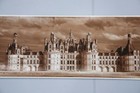 Sepia Print Photo France Chateau Chambord Loire Valley Leonardo Da Vinci 24 x9