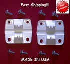 Coleman Plastic Cooler 2 Hinges 8 Screws  6262-1141 Ice Chest Hinge Replacement