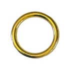 O-rings Gold brass Plated 2    Inch Round