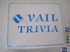 Vintage Vail Colorado Trivia Game Cards 1985 Gilbert Enterprise Ski Town History