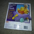 Vintage Disney Fischer Price Winnie The Pooh    bouncin    Ride Pooh    Inflatable Toy