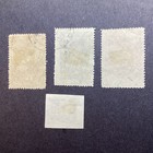 Czechoslovakia Stamps 1945  262b 262c 264 President Masaryk Used Hinged   Coat