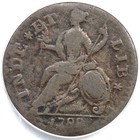 1788 Rr-27 R-2 Pcgs Vf 20 Bust Right Vermont Colonial Copper