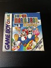 Nintendo Super Mario Bros  Deluxe Game Boy Color Platformer Manual Box Cart