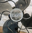 Rare Vintage Emerson Type 2250b 10  Oscillating Fan     Works     1930s