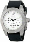 Electric Dw01 Men s Chronograph Dive Watch White Dial Black Rubber Strap Date