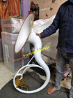 Sousaphone 22  Bell Size White   Gold Mix Pure Brass   Hard Case   Free Shipping
