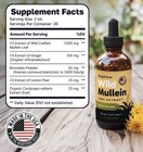 Respiclear All-natural Mullein Drops With Ginger   Lemon For Lung Cleanse And   