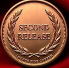 Erotica 1 Oz  999 Spicy Copper Medal 2nd Release In Capsule
