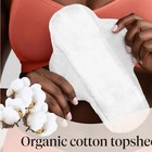 Cora Organic Cotton Ultra Thin Regular Fragrance Free Pads - Regular Absorbency
