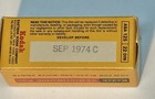 Box Of Vintage Kodak Verichrome Pan Film Vp 127 B w Unopened Pack Exp 1974  8 
