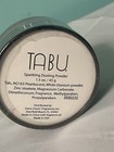 Tabu By Dana For Women Sparkling Dusting Powder 1 5oz   43g - Sealed