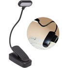 Usb Rechargeable Small Led Reading Book Light W  Flexible Clip Desk Table Lamp
