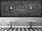 3d Pizza Shop Self-adhesive Removeable Wallpaper Wall Mural