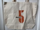 Maroon 5 Logo Canvas Tote Bag Promotional Souvenir