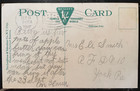 Vintage Postcard 1911 The  linderman  Library  Lehigh University  Bethlehem  Pa 