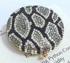 New Estee Lauder Shimmering Python Cosmetic Powder Compact In Orig Boxes Rare