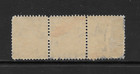 U s  Scott 302 Used Strip Of 3 - 1903 3c Brt Violet - Second Bureau Issue  a 