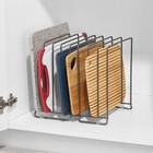 Large Metal Wire Organizer Rack For Kitchen Cabinet  Pantry  Shelves - Holder