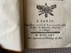 Antique French L histoire Universite De Paris First Tome Leatherbound Book 1761