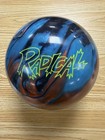 15lb Radical Power Hitter Black caramel blue Bowling Ball New Undrilled