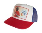 Colt 45 Malt Liquor Foam Front Trucker Hat Snapback Mesh Cap Retro