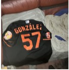 Rare 2023 Alds Orioles Game-used Worn Black Jersey With Brooks Robinson Patch
