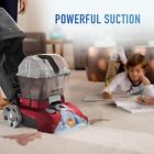 Hoover Power Scrub Deluxe Carpet Cleaner Machine  Upright Shampooer fh50150  Red