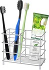 304 Stainless Steel Bathroom Toothbrush Holder Toothpaste Holder Stand Bathroom