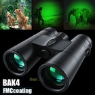 12x42 Hd Military Zoom Powerful Binoculars Day Night Bak-4 Optics Hunting   Case