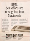 Maccharlie Ibm Macintosh Vintage 2pg Magazine Ad 1980s Computer Technology