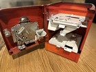 Vintage Northwestern Red Gumball peanut Machine W  Glass Globe   Coin Mechanism