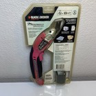 Black And Decker Home Power Scissors Sz360rd Cordless Rechargeable Crafts Nos