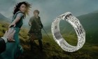 Outlander Tv Series Official Jamie Claire Fraser Silver Wedding Ring Birthday