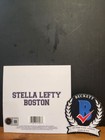Stella Lefty Signed Cd Single Boston Singer Future Star Bas Coa Beckett